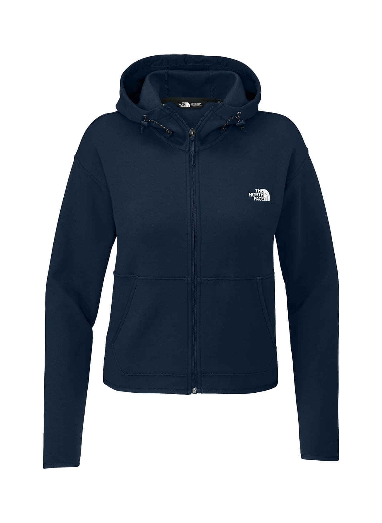 The North Face Women's Double-Knit Full-Zip Hoodie - Navy LG