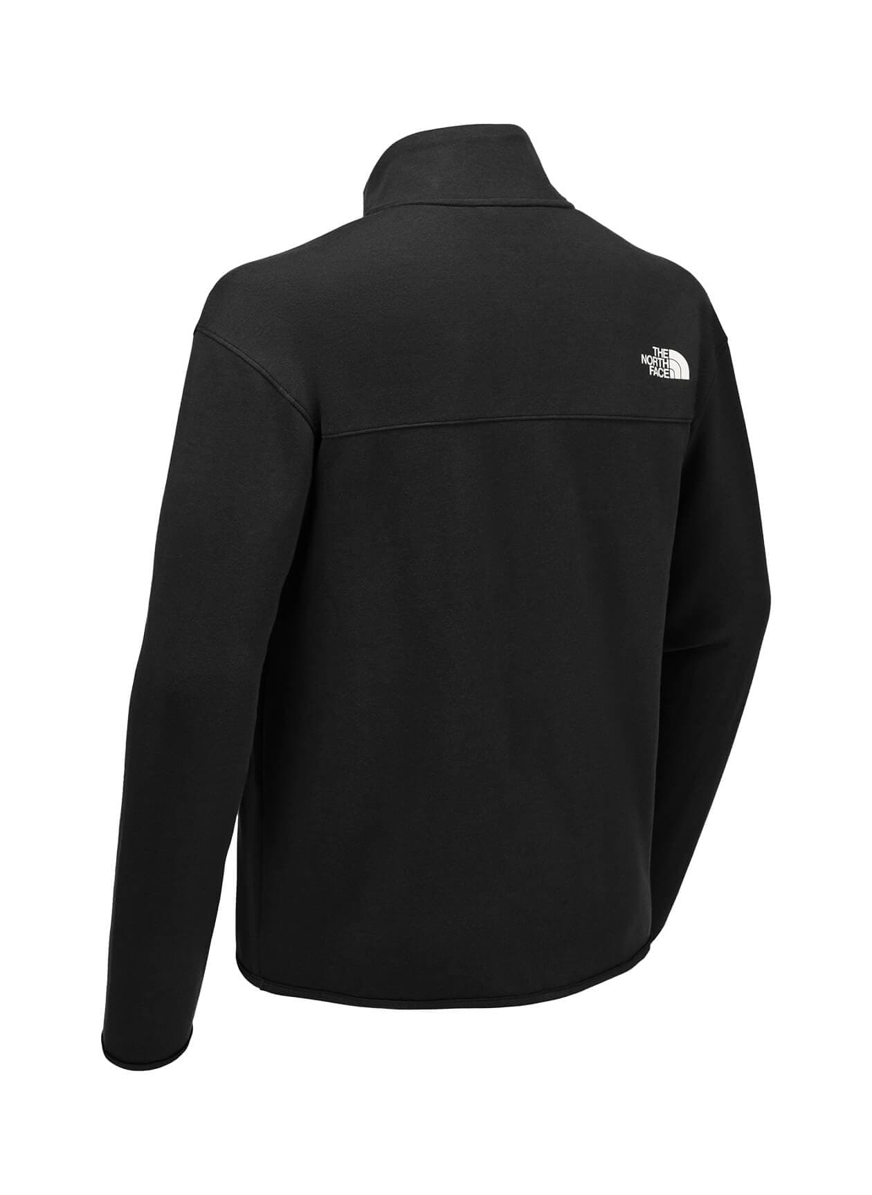 The North Face Men's Double-Knit 1/2-Zip Fleece - Black 3XL