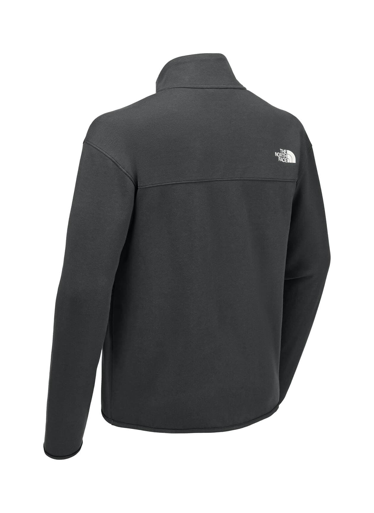 The North Face Men's Double-Knit 1/2-Zip Fleece - Dark Grey 3XL