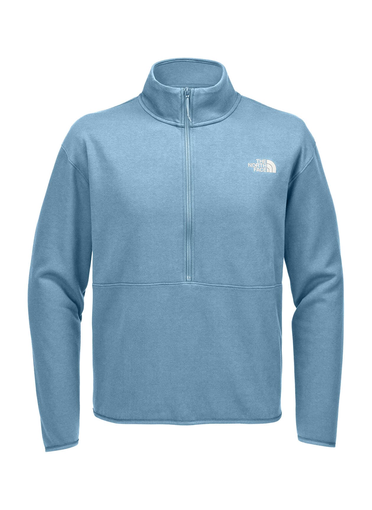 The North Face Men's Double-Knit 1/2-Zip Fleece - Cyan 3XL