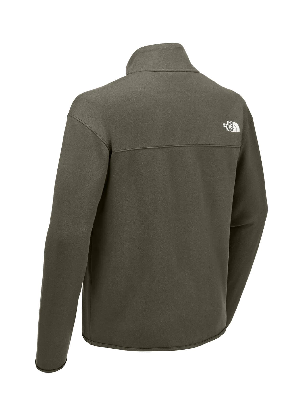 The North Face Men's Double-Knit 1/2-Zip Fleece - Green 3XL