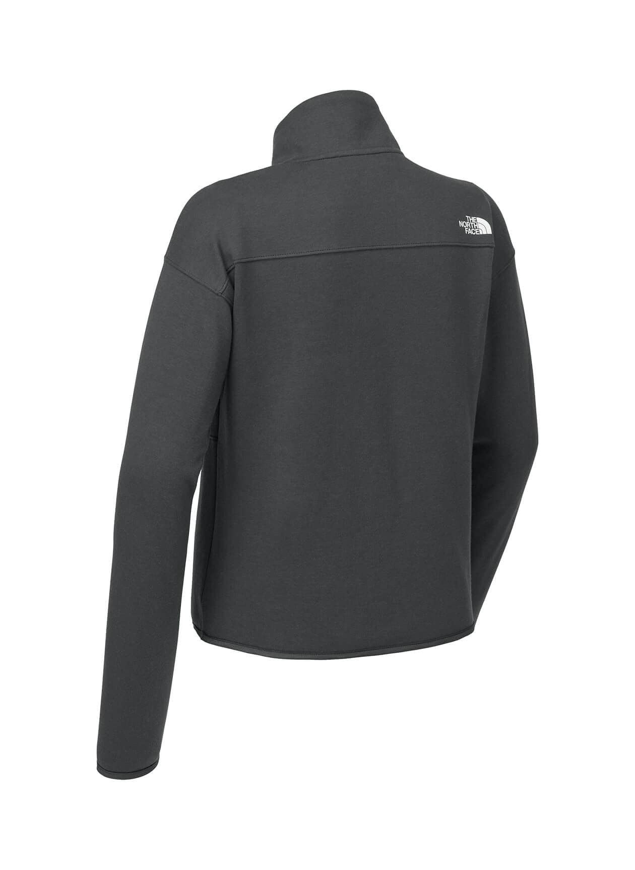 The North Face Women's Double-Knit 1/2-Zip Fleece - Dark Grey LG