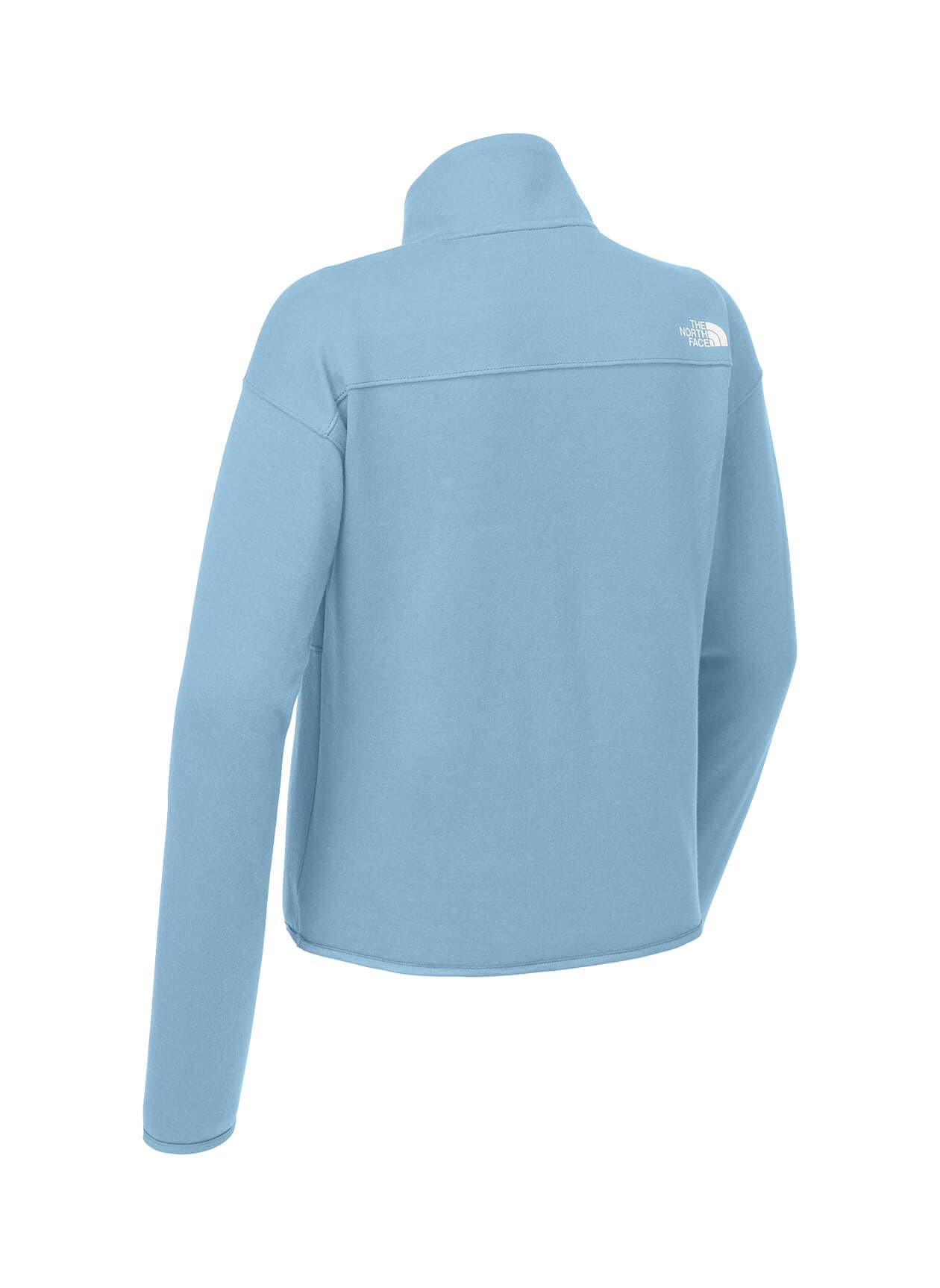 The North Face Women's Double-Knit 1/2-Zip Fleece - Cyan LG