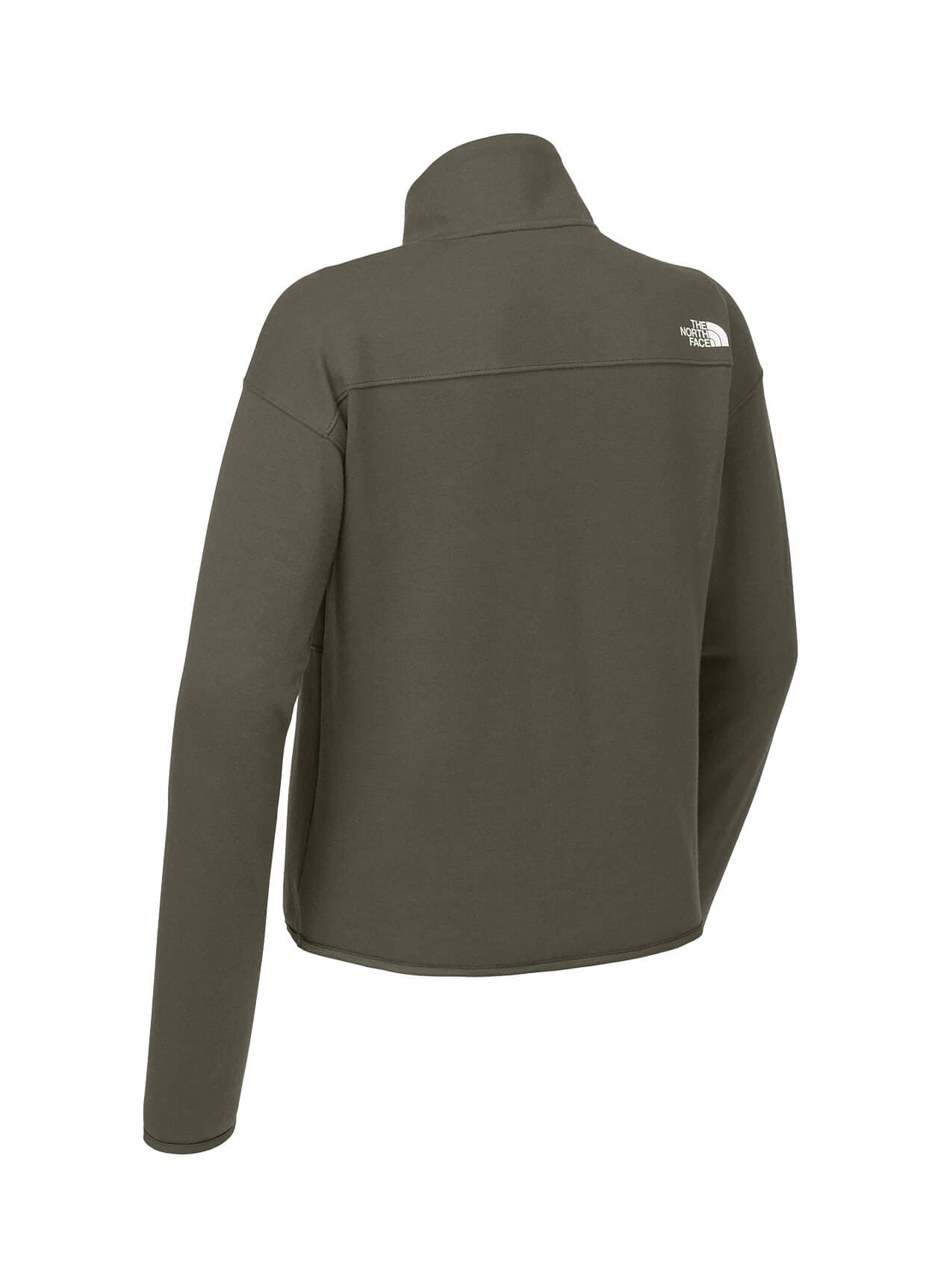 The North Face Women's Double-Knit 1/2-Zip Fleece - Green LG