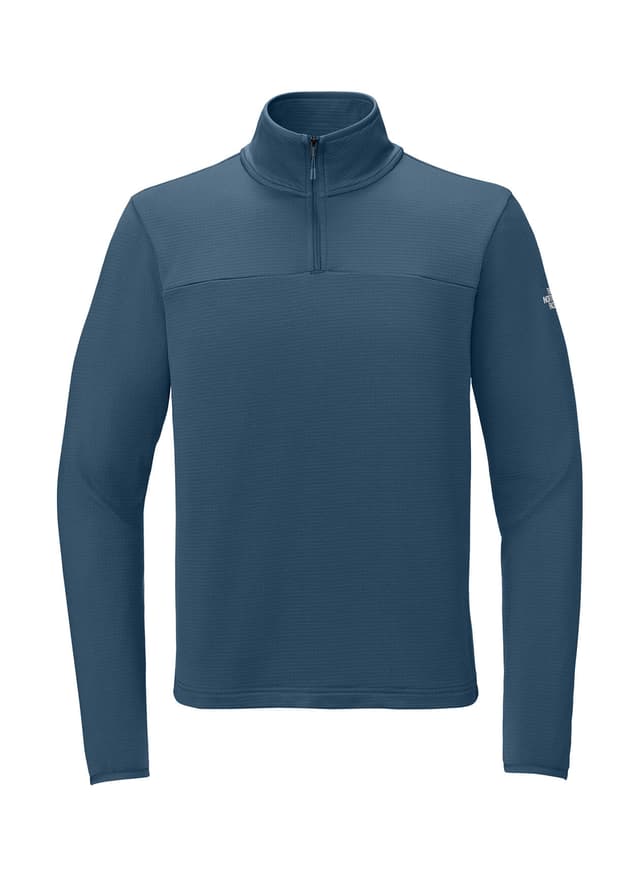 The North Face Men's Aim Quarter-Zip Fleece - Shady Blue (BLU) 3XL