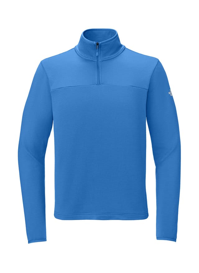 The North Face Men's Aim Quarter-Zip Fleece - Cyan 3XL