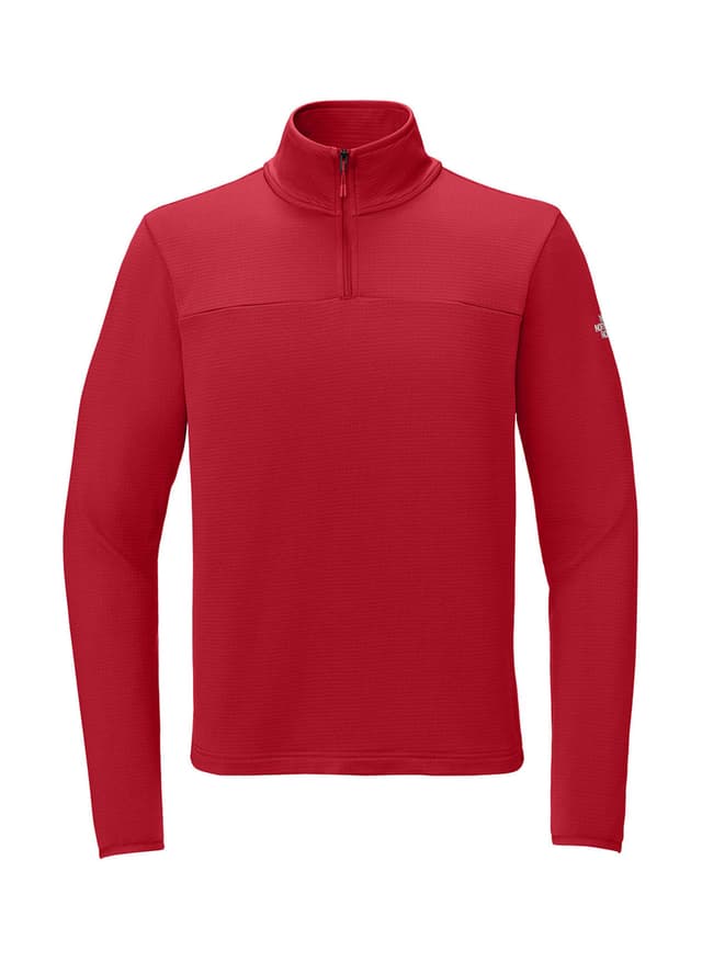 The North Face Men's Aim Quarter-Zip Fleece - Red 3XL
