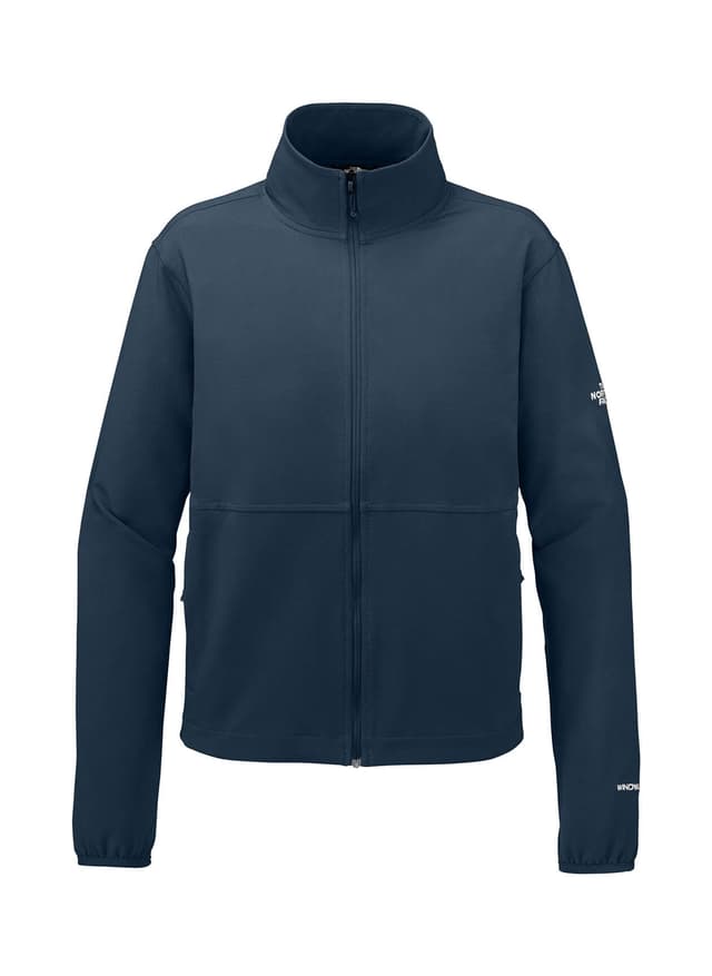 The North Face Women’s Edge Stretch Soft Shell Jacket - Navy LG