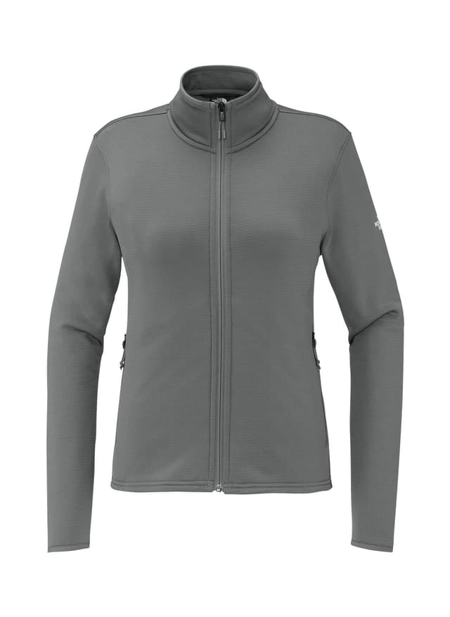 The North Face Women's Aim Full-Zip Fleece Jacket - Dark Grey LG