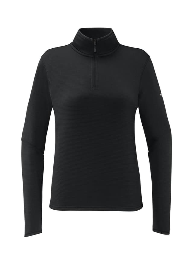 The North Face Women's Aim Quarter-Zip Fleece - Black LG