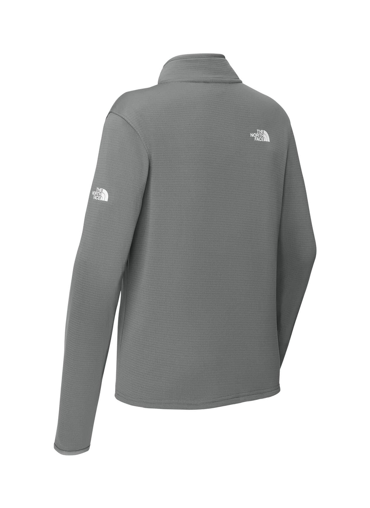 The North Face Women's Aim Quarter-Zip Fleece - Smoked Pearl Grey LG