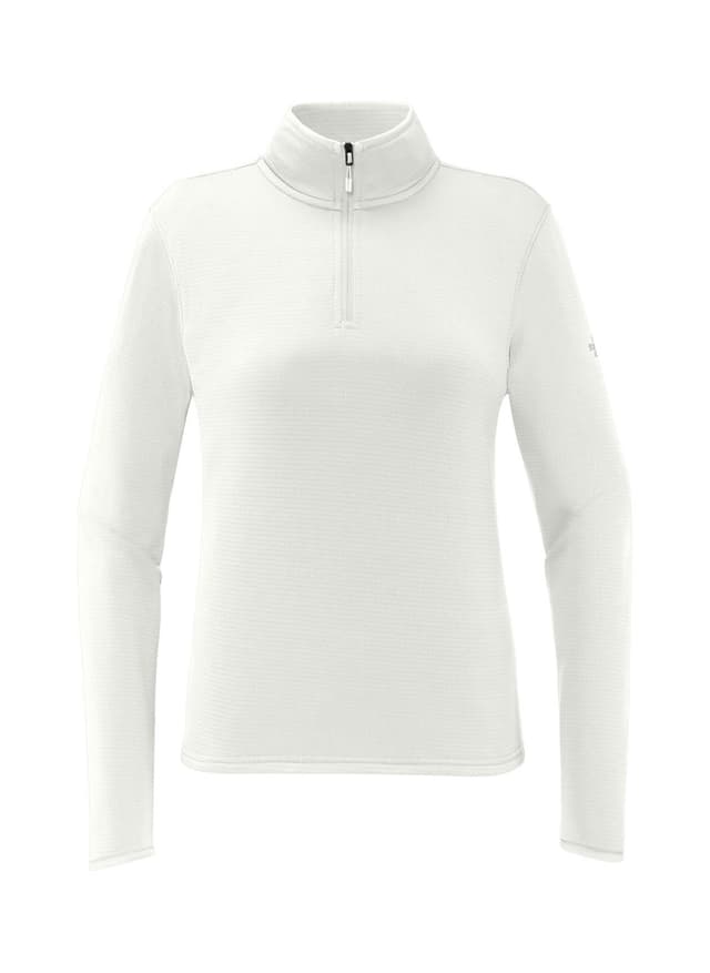 The North Face Women's Aim Quarter-Zip Fleece - White LG