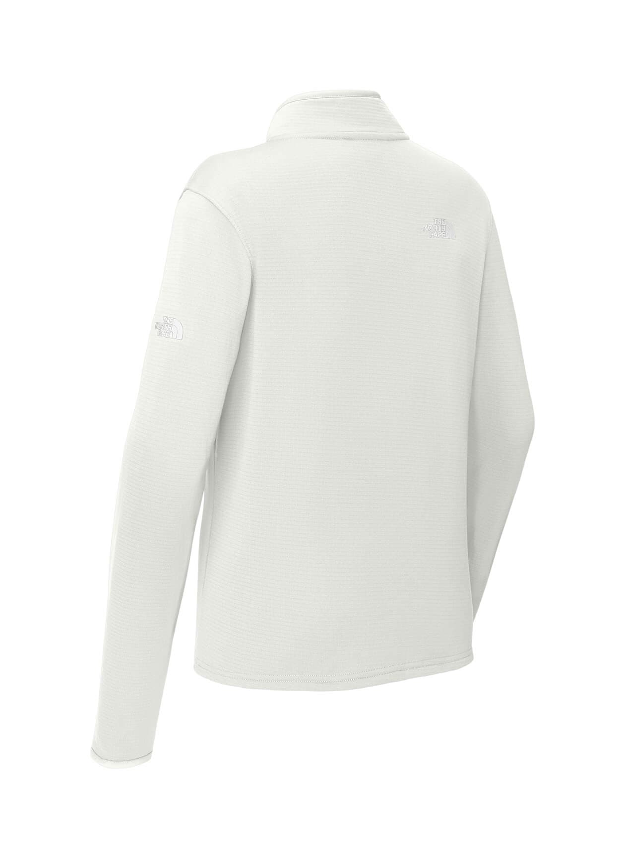 The North Face Women's Aim Quarter-Zip Fleece - White LG