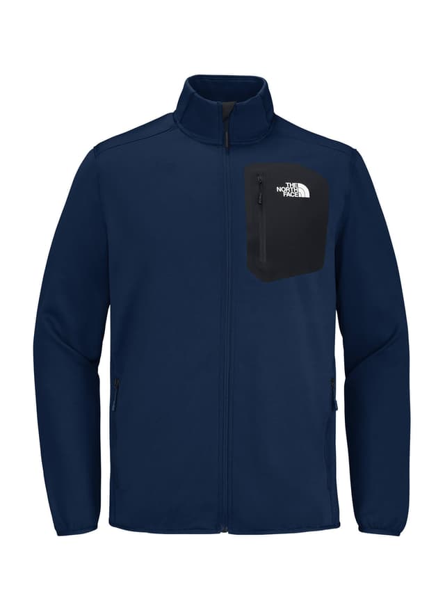 The North Face Men's Dove Creek Full-Zip Fleece Jacket - Navy 3XL