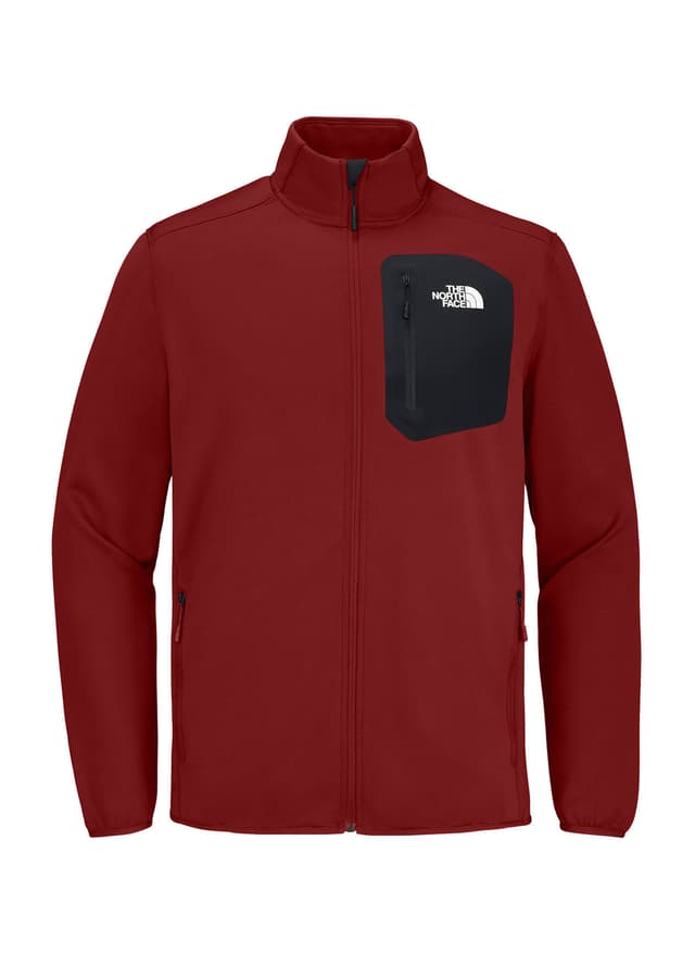 The North Face Men's Dove Creek Full-Zip Fleece Jacket - Red 3XL