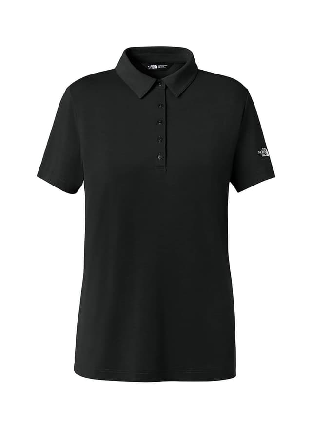 The North Face Women's Canyon Crest Polo - Black LG