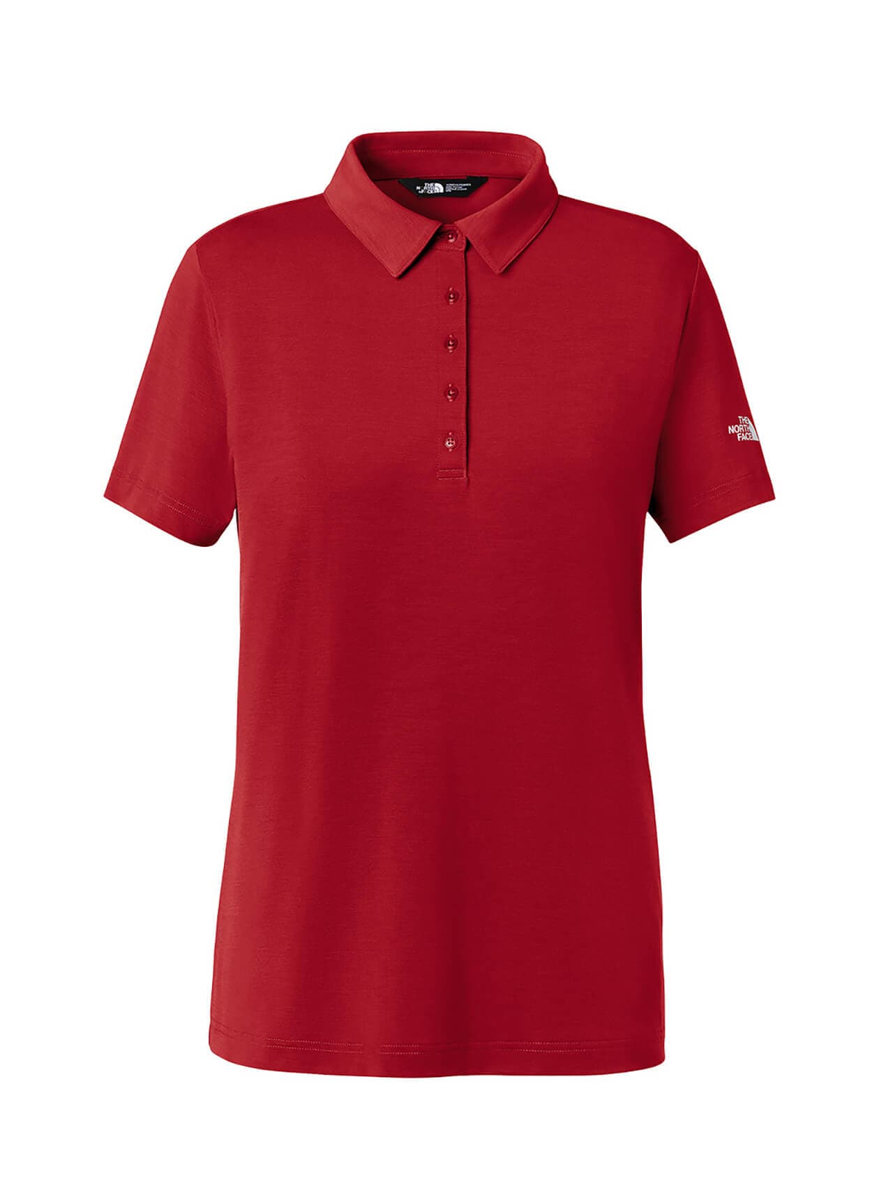 The North Face Women's Canyon Crest Polo - Red LG