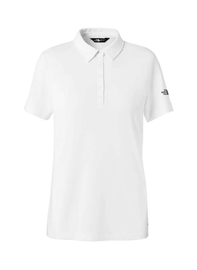 The North Face Women's Canyon Crest Polo - White LG