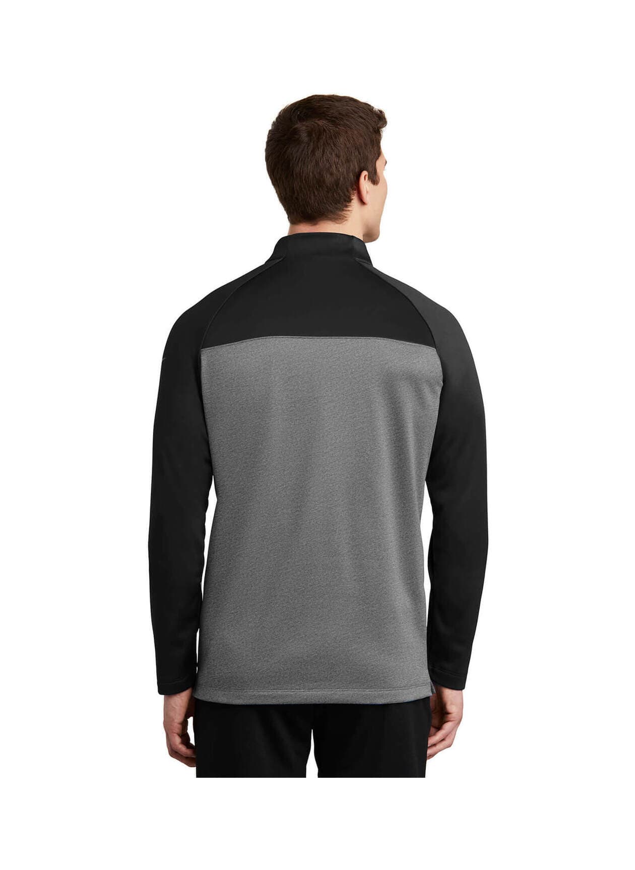 Nike Men's Therma-FIT Fleece Half-Zip - Black,Dark Grey 3XL