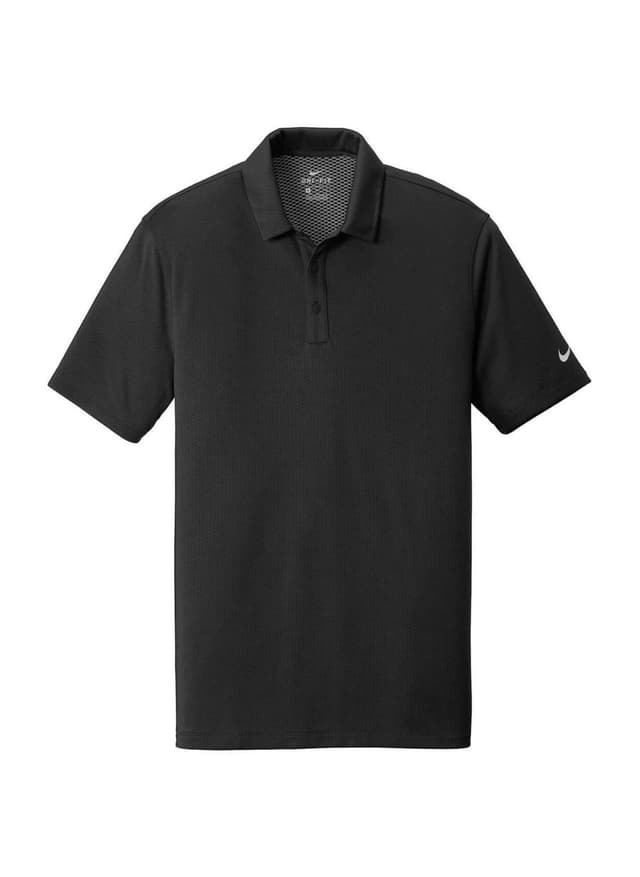 Nike Men's Dri-FIT Hex Textured Polo - Black 3XL