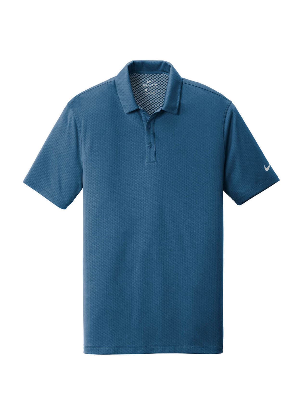 Nike Men's Dri-FIT Hex Textured Polo - Court Blue 3XL