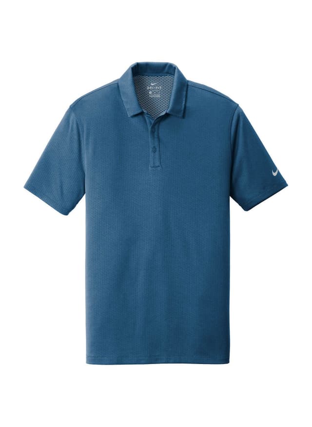 Nike Men's Dri-FIT Hex Textured Polo - Court Blue 3XL