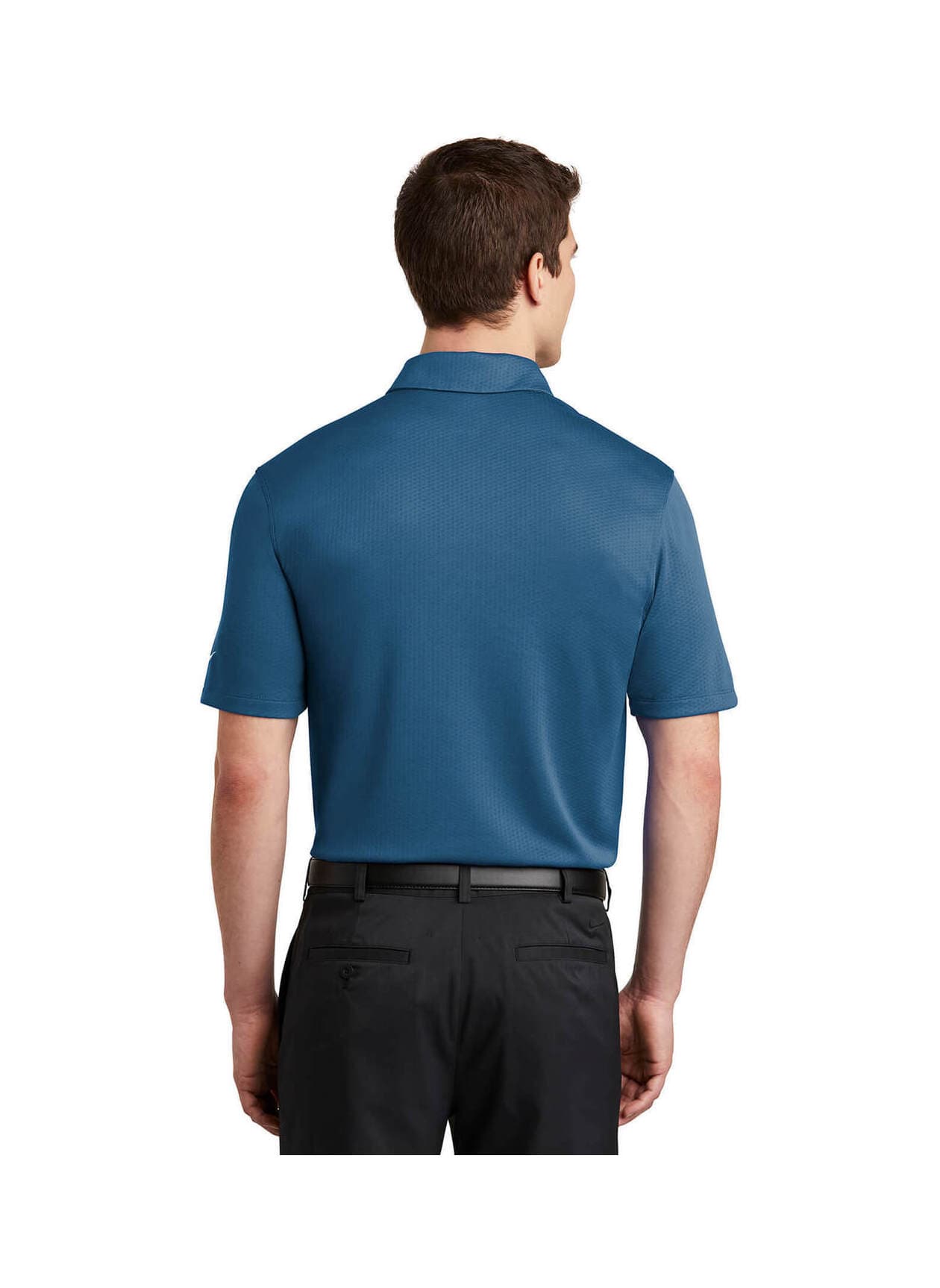 Nike Men's Dri-FIT Hex Textured Polo - Court Blue 3XL