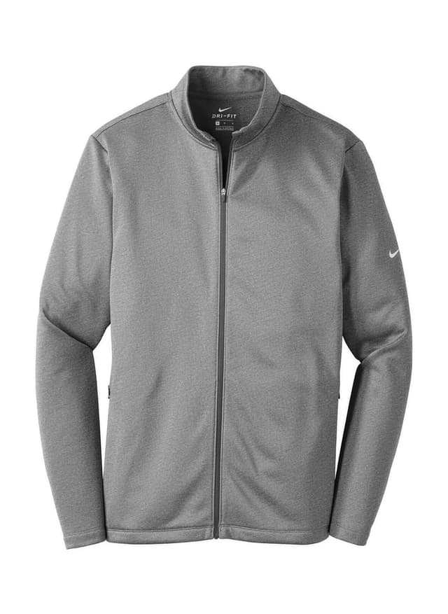 Nike Men's Therma-FIT Fleece Jacket - Dark Grey Heather (DGR) 3XL