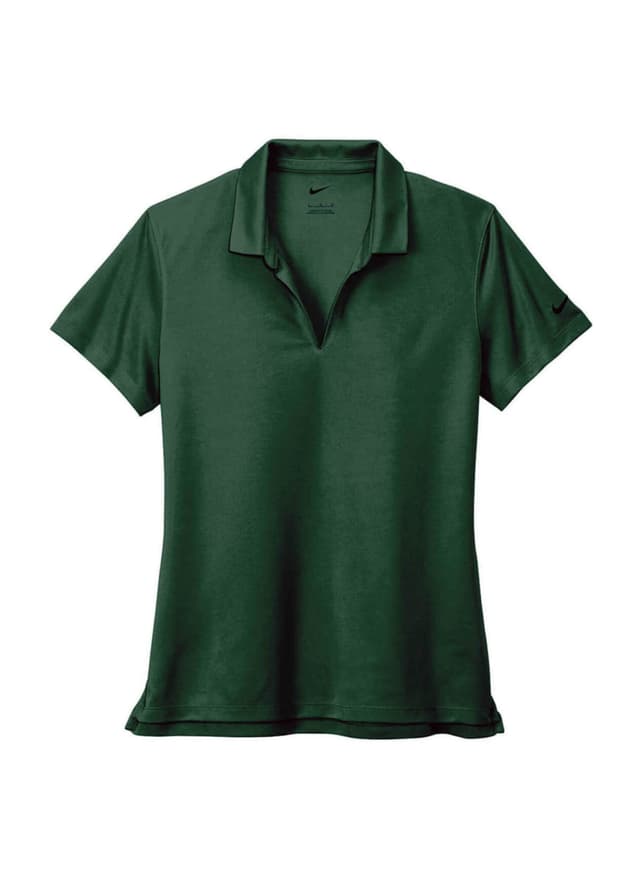 Nike Women's Dri-FIT Micro Pique 2.0 Polo - Gorge Green (GRN) LG