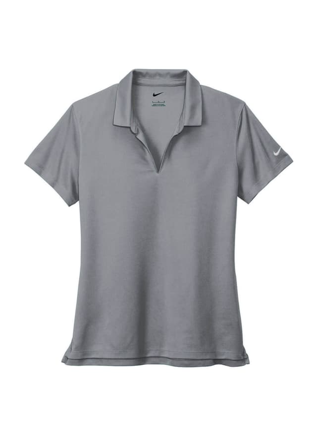 Nike Women's Dri-FIT Micro Pique 2.0 Polo - Light Grey LG