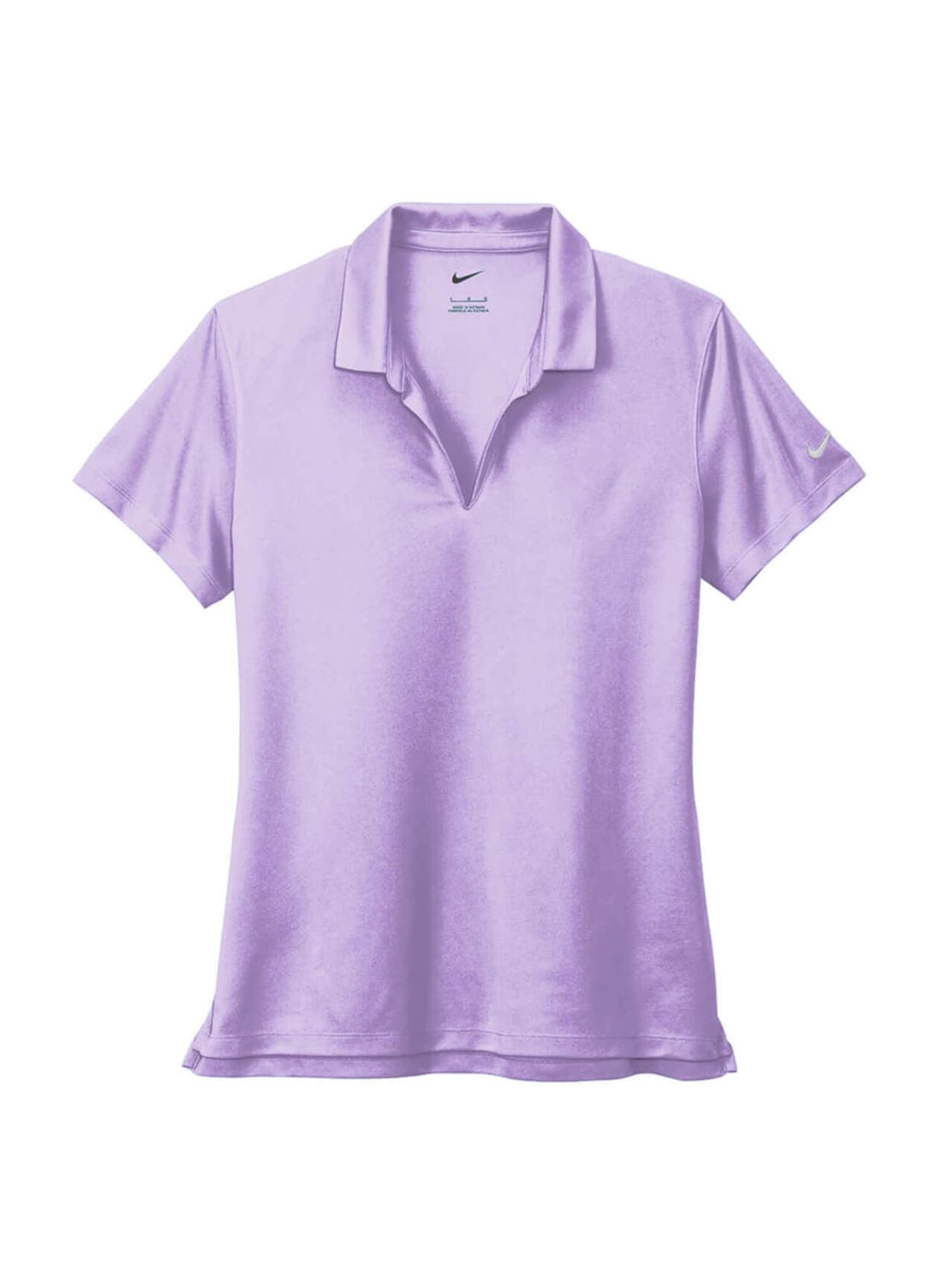 Nike Women's Dri-FIT Micro Pique 2.0 Polo - Urban Lilac LG