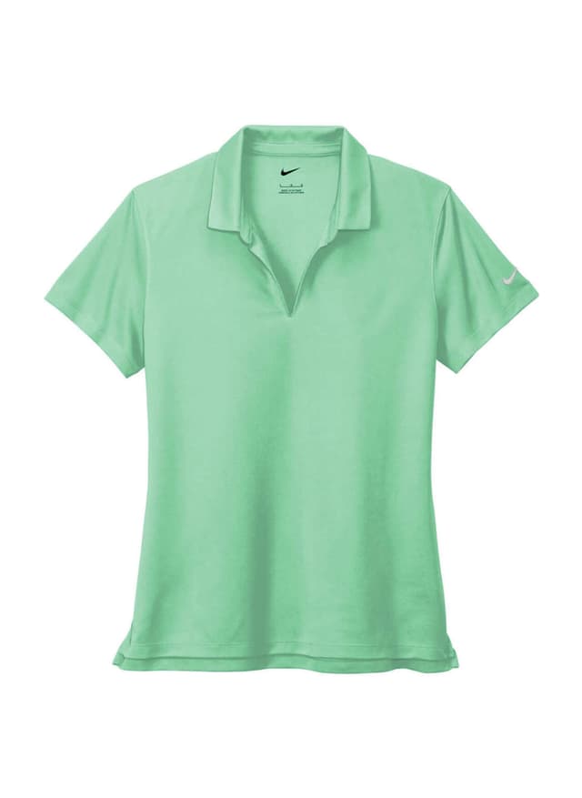 Nike Women's Dri-FIT Micro Pique 2.0 Polo - Mint (MIN) LG