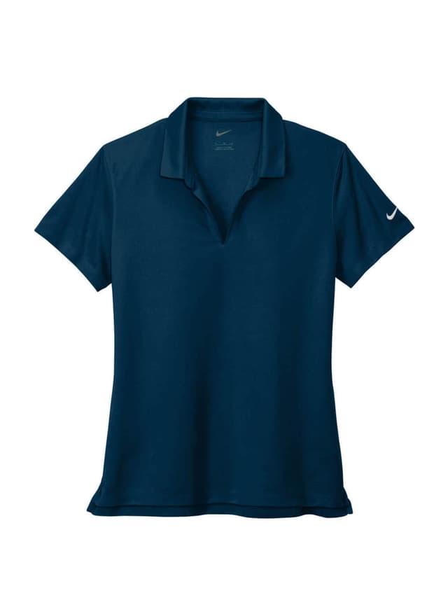 Nike Women's Dri-FIT Micro Pique 2.0 Polo - Navy LG