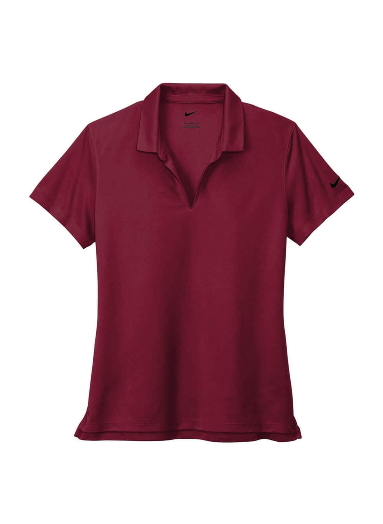 Nike Women's Dri-FIT Micro Pique 2.0 Polo - Team Red (RED) LG