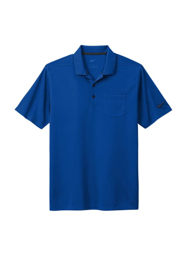 Nike Men's Dri-FIT Micro Pique 2.0 Pocket Polo - Gym Blue (BLU) 3XL