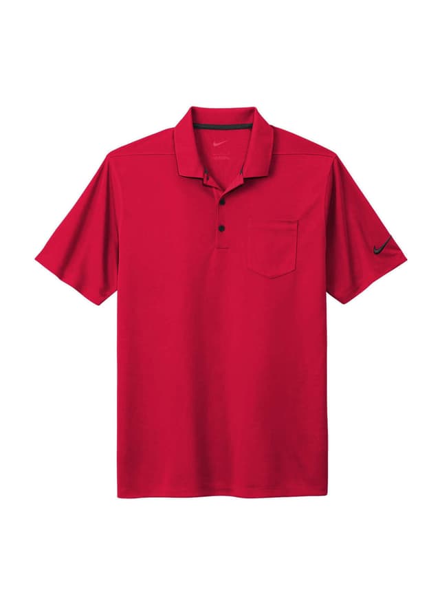 Nike Men's Dri-FIT Micro Pique 2.0 Pocket Polo - Red 3XL