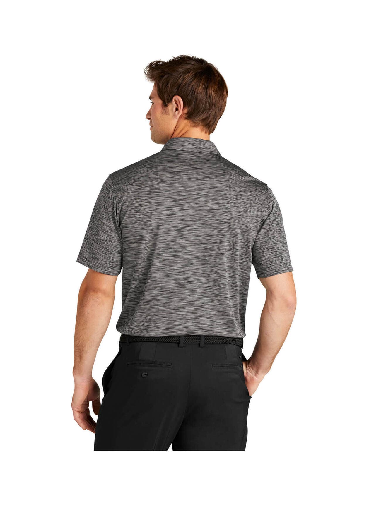 Nike Men's Dri-FIT Vapor Space Dyed Polo - Dark Grey 3XL