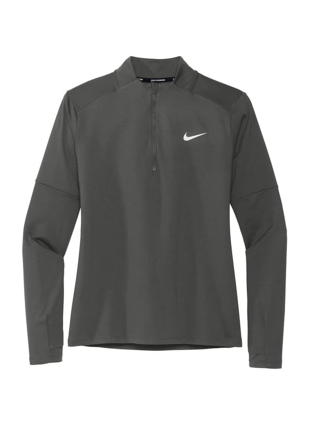 Nike Women's Dri-FIT Element Half-Zip Top - Anthracite LG