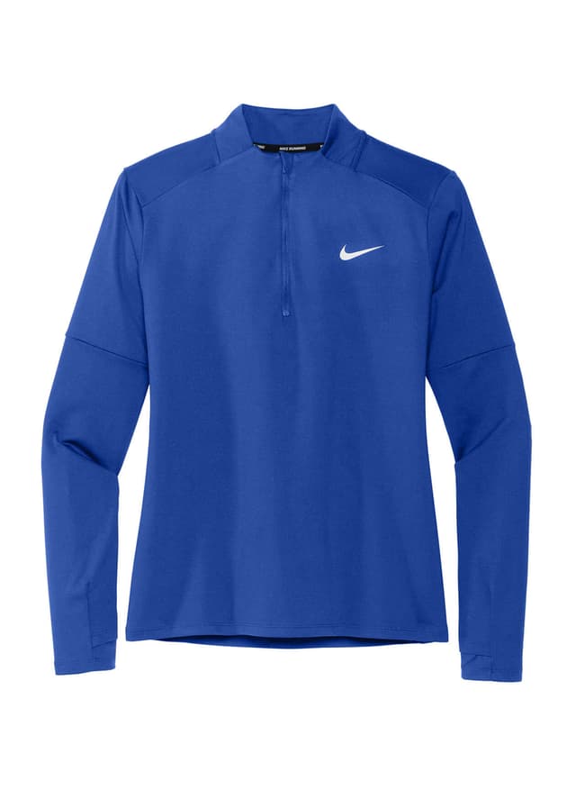 Nike Women's Dri-FIT Element Half-Zip Top - Royal (ROY) LG