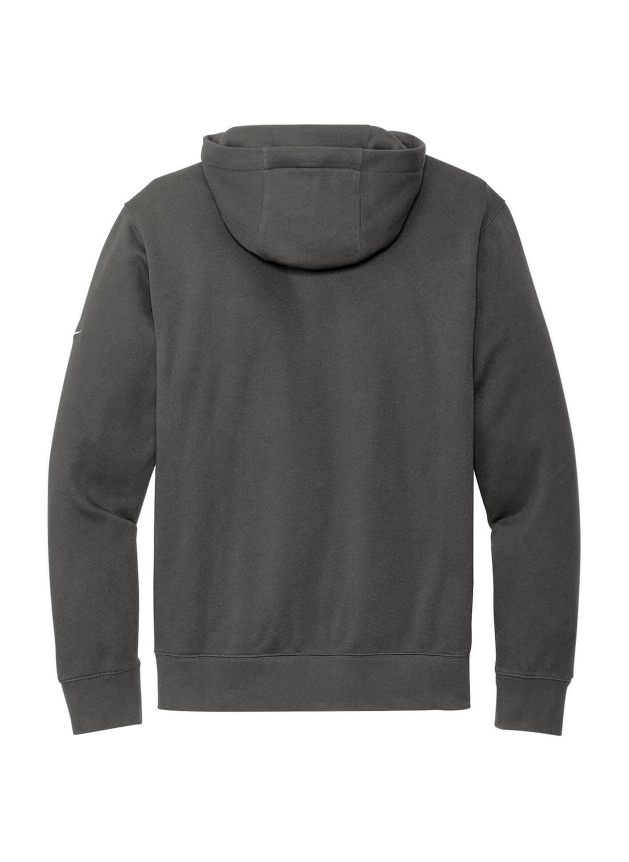 Nike Men's Club Fleece Sleeve Swoosh Pullover Hoodie - Anthracite (ANT) 3XL