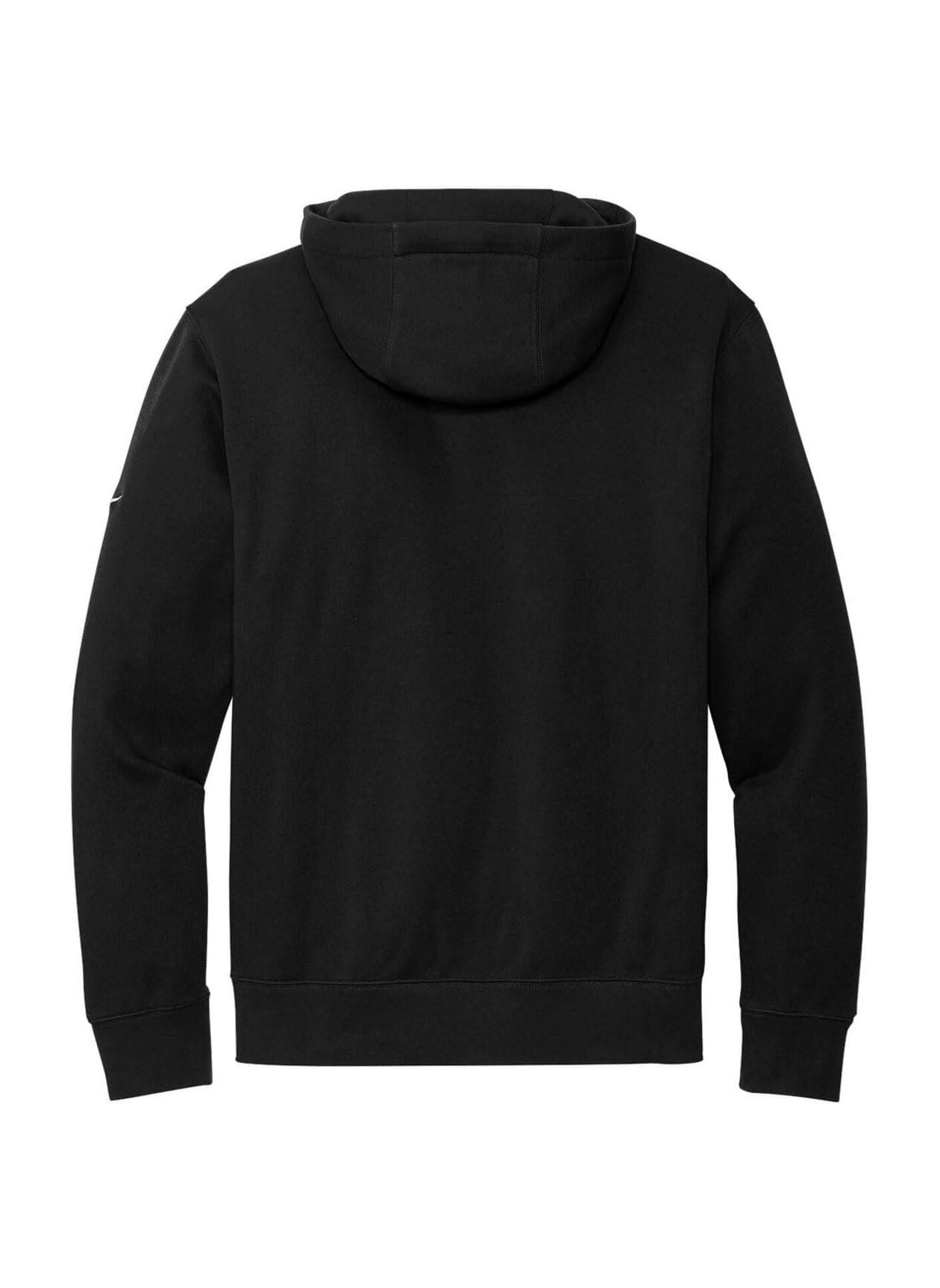 Nike Men's Club Fleece Sleeve Swoosh Pullover Hoodie - Black 3XL