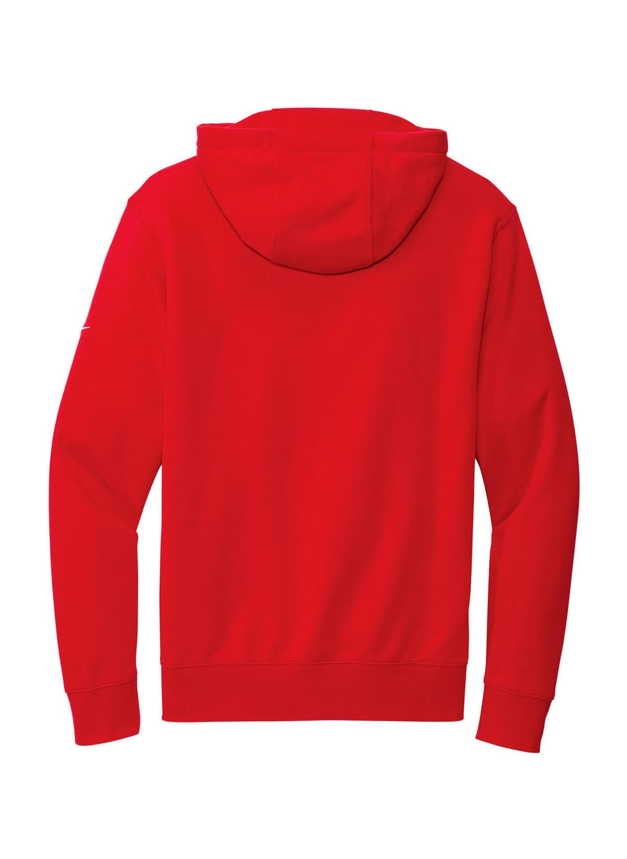 Nike Men's Club Fleece Sleeve Swoosh Full-Zip Hoodie - Red 3XL