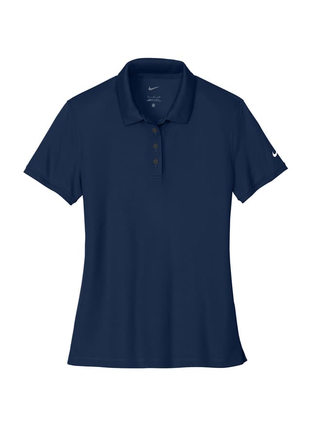 Nike Women's Victory Solid Polo SanMar - Navy LG