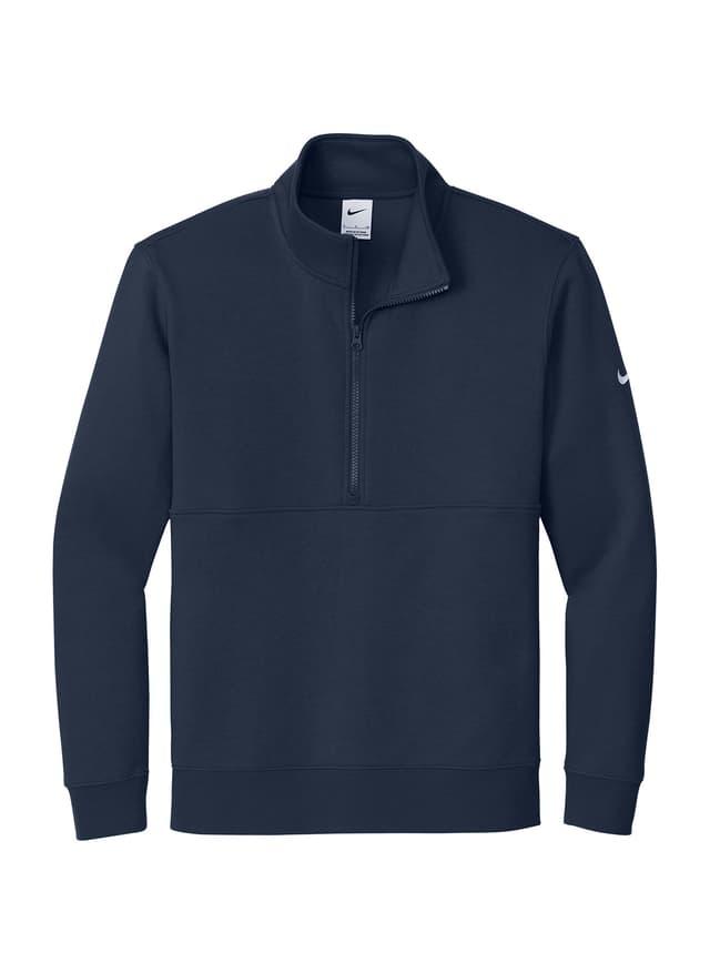 Nike Men's Club Fleece Sleeve Swoosh 1/2-Zip - Navy 3XL
