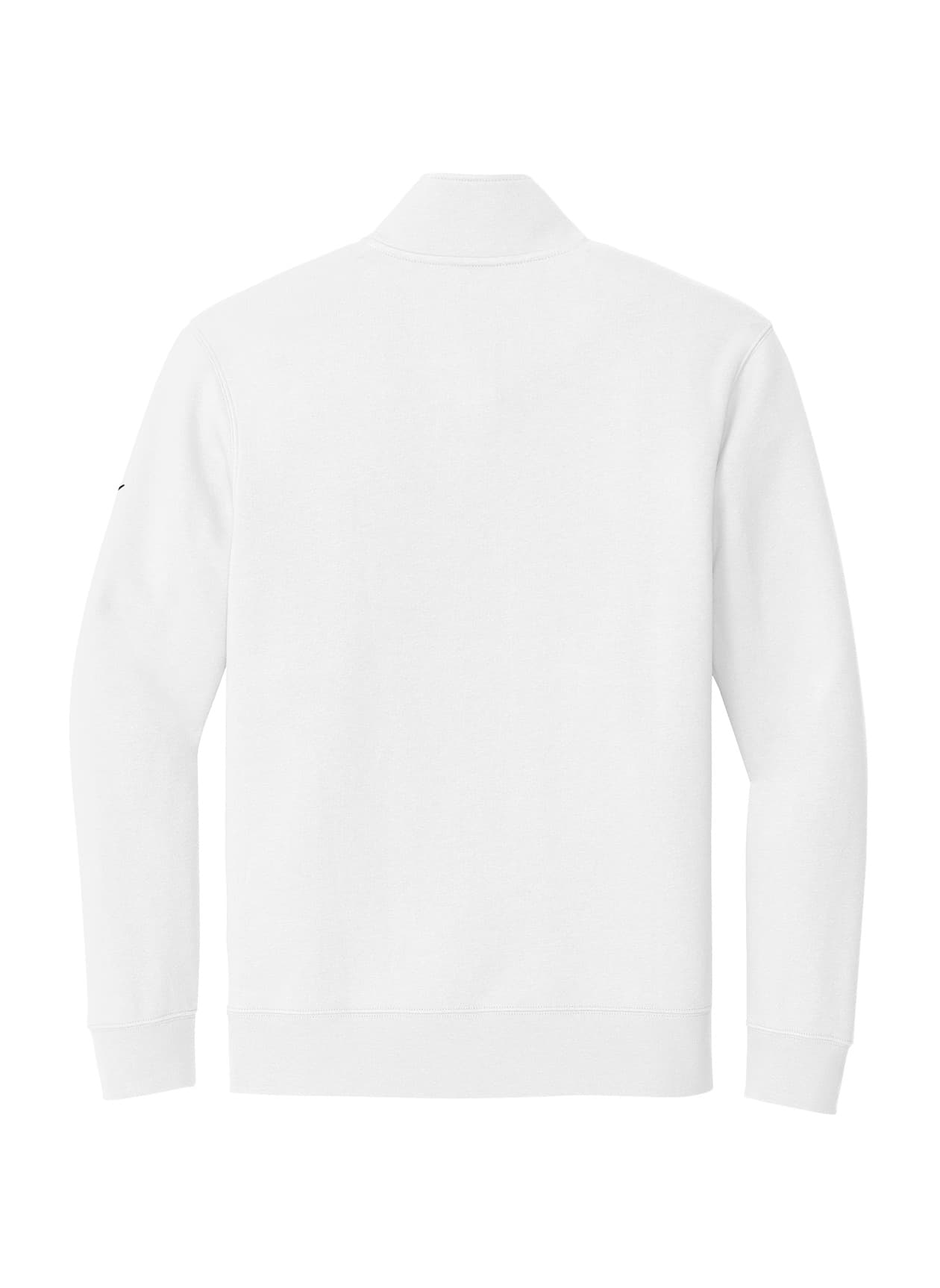 Nike Men's Club Fleece Sleeve Swoosh 1/2-Zip - White 3XL