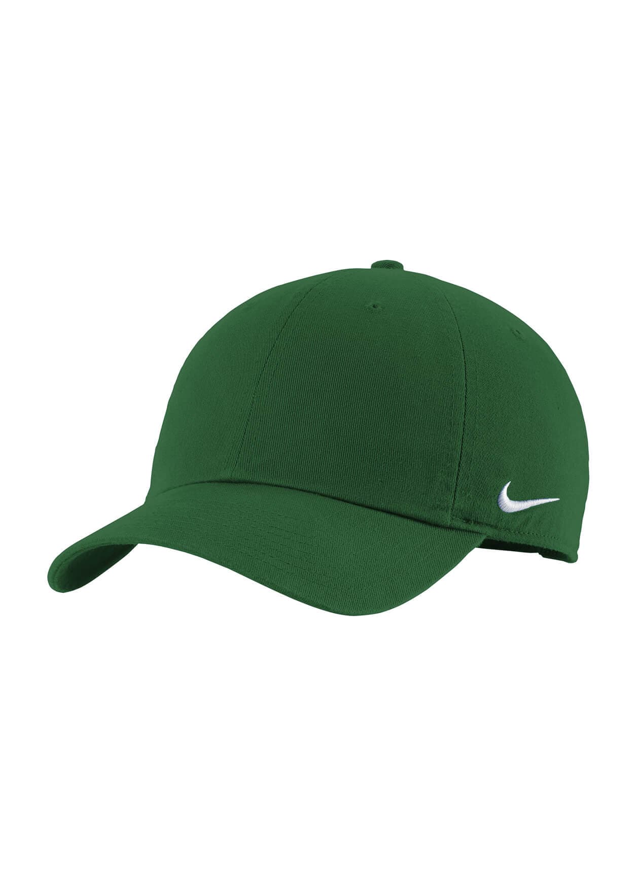 Nike Heritage Cotton Twill Cap - Gorge Green (GRN) MD/LG
