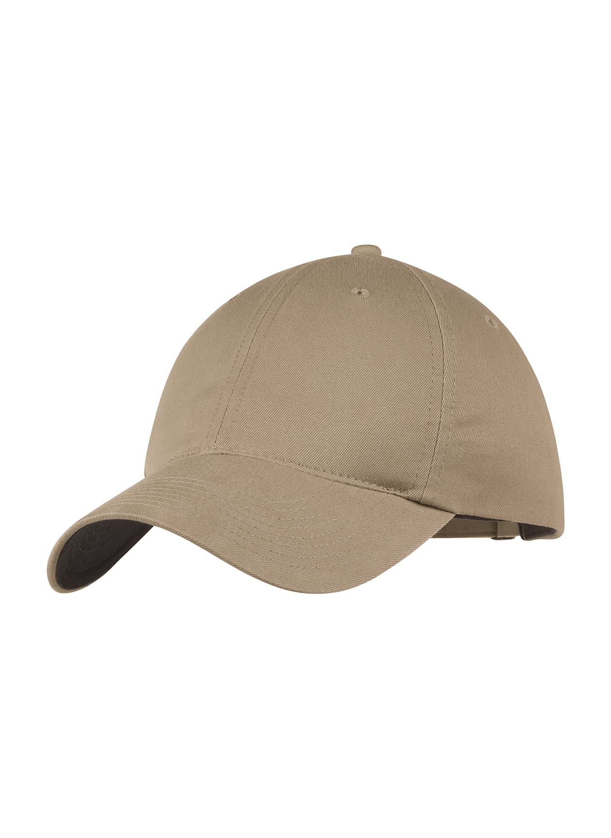 Nike Unstructured Cotton/Poly Twill Cap - Brown MD/LG