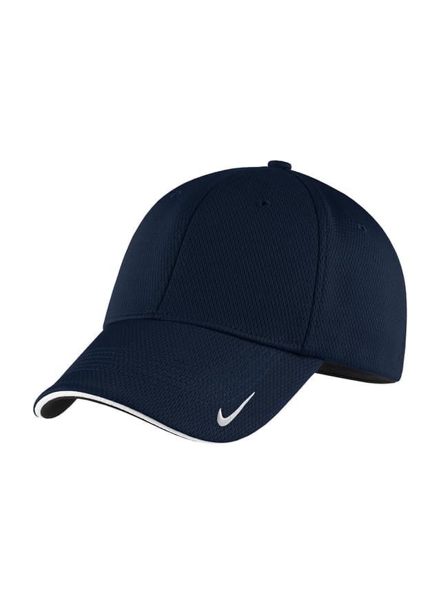 Nike Dri-FIT Stretch Mesh Sandwich Bill Cap - Navy L/XL
