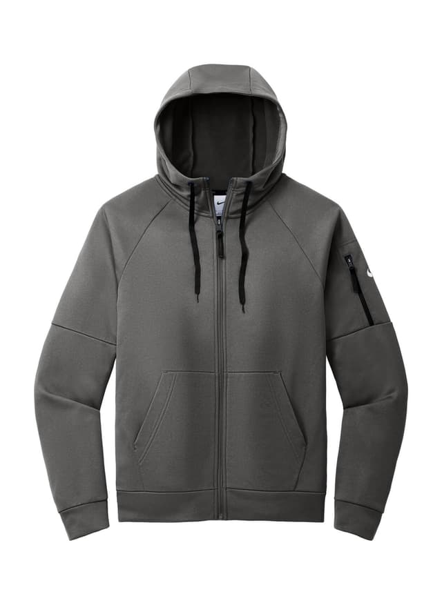 Nike Men's Therma-FIT Pocket Pullover Fleece Hoodie - Anthracite (ANT) 3XL