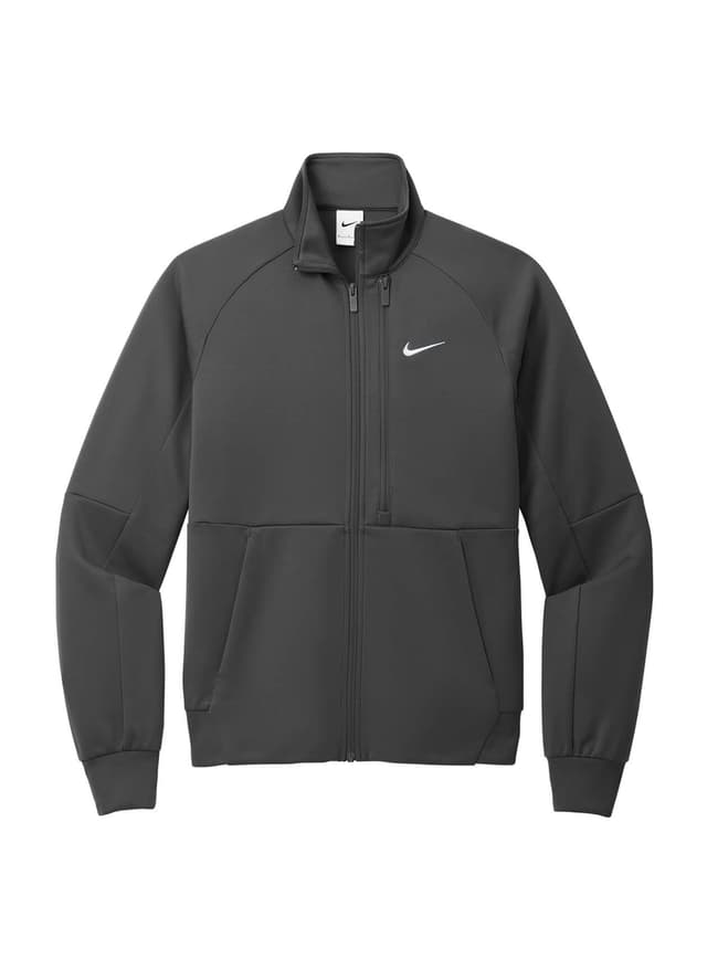 Nike Men's Full-Zip Chest Swoosh Jacket - Dark Grey 3XL